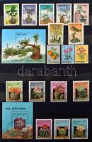 Motívum bélyegek vegyesen 2 db A4-es berakóban, közte magyar is, főleg pecsételt anyag