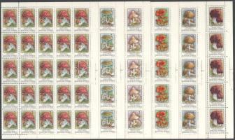 1986 Gombák (II.) - Mérgező hajtott teljes ívsor (40.000)