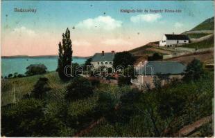 1922 Badacsony, Kisfaludy ház és Szegedy Róza ház (EK)