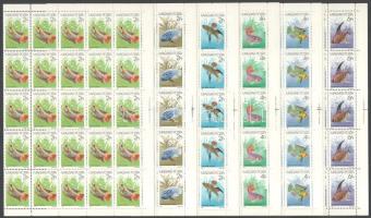 1987 Akváriumi díszhalak hajtott teljes ívsor (25.000)