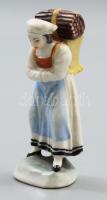 Rosenthal vízhordó nő. Jelzett, hibátlan, m: 6 cm
