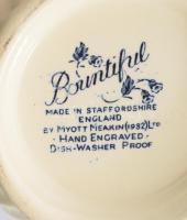 Myott Meakin angol teás kanna, jelzett, hibátlan, m: 23 cm