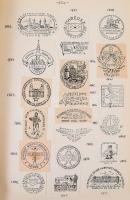 Alkalmi bélyegzések katalógusa kézirat, lefűzve, műanyag borítóban