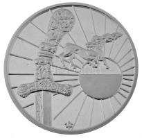 1993. "Atilla - Isten - Kardja - Ősbemutató - 1993. aug. 20." jelzett Ag emlékérem kapszul...