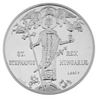 Lebó Ferenc (1960-) 1994. "Atilla találkozása Nagy Szent Leó Pápával / Szent István" jelze...