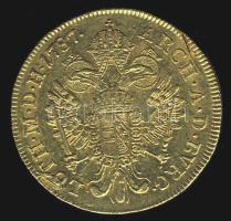 Ausztria 1787. Dukát Au II.József 3,49g T:2 hátoldali verési hibával