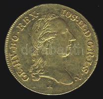 Ausztria 1787. Dukát Au II.József 3,49g T:2 hátoldali verési hibával