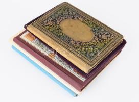 cca 1900-1986 5 db vegyes emlékkönyv