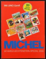 Michel Svájc és Liechtenstein (benne ENSZ Genf is) speciál katalógus 2000