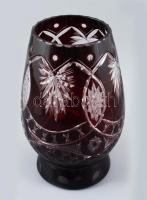 Bordón pácolt váza, hibátlan, m: 21 cm