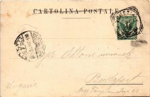 1904 Venezia, Venice; Palazzo Ca' Foscari / palace. Art Nouveau (fl)