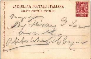 Venezia, Venice; Le rovine del Campanile di S. Marco (14-7-1902) / ruins of the bell tower (worn sur...