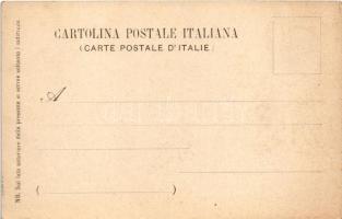 1901 Venezia, Venice; Canal Grande e Palazzo Vendramin preso dalle arcate del Fontego dei Turchi. Fe...