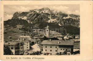 Cortina d'Ampezzo, L. Fränzl &amp; Co. / general view (EK)
