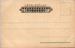 Holland / The Netherlands. Nationalitäten-Postkarten Serie 50. Dess. winter sport, sledding. Art Nou...