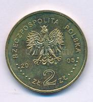 Lengyelország 2005. 2Zl Sárgaréz "Japán Aichi Expo" T:UNC, AU  Poland 2005. 2 Zlote Brass "Japan's Aichi Expo" C:UNC, AU  Krause Y# 522