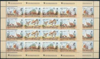 1994 Veszélyeztetett állatok két eltérő fogazású ív (5.500) (az ív egyik oldala kissé gyűrött)