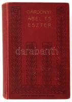 Gárdonyi Ábel és Eszter. első kiadás. Bp., 1907. Singer. 244p. Kiadói kissé kopott vászonkötésben
