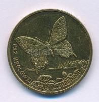 Lengyelország 2001. 2Zl Sárgaréz "Pillangó, Papilio Machaon" T:AU 
Poland 2001. 2Zlote Br...