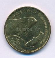 Lengyelország 2004 2Zl Sárgaréz "Barna delfin, Phocoena phocoena" T:AU
Poland 2004 2Zlote...