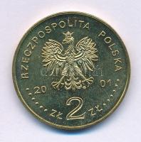 Lengyelország 2001 2Zl Sárgaréz "III. Sobieski János " T:AU Poland 2001 2Zlote Brass "John III Sobieski" T:AU Krause Y# 423