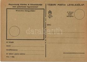 Második világháborús Tábori Postai Levelezőlap, húsvéti üdvözlet / WWII Hungarian military field pos...