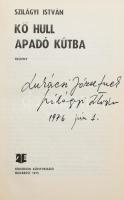Szilágyi István: Kő hull apadó kútba. Bukarest, 1975, Kriterion. A szerző dedikációjával. Kartonált ...