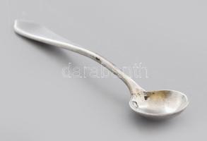 Ezüst (Ag) fűszerkanál, jelzett, nettó 6,1g
