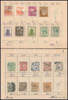 4 db kisebb cserefüzet klasszikus és régi bélyegekkel: német, japán, osztrák