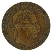1869KB 20kr Ag "Magyar Királyi Váltó Pénz" T:VF patina Adamo M11.1