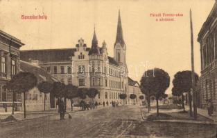 Szombathely Faludi Ferenc utca a zárdával