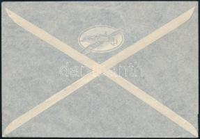 1938 Herendi porcelángyár céges levél ajánlott küldeményként Dél-Afrikába küldve / Business airmail ...