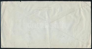 1937 Légi levél 2 db bélyeggel Dél-Afrikába / Airmail cover to South Africa