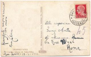 1941 Szászsebes, Mühlbach, Sebesul Sasesc, Sebes; régi templom / l'antica chiesa / old church (...