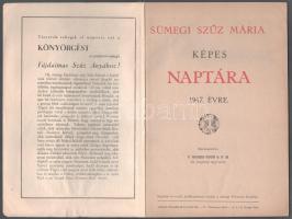 Sümegi Szűz Mária Ferences naptára 1947. 94 + 1 p