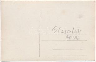 1919 Anina, Stájerlakanina, Stájerlak, Steierdorf; aratás, szénás szekerek / harvest, hay carts. pho...