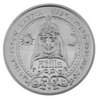 1993. "Atilla - Isten - Kardja - Ősbemutató - 1993. aug. 20." jelzett Ag emlékérem kapszulában, dísztokban (31.34g /0.925/42.5mm) T:PP