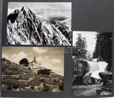 Külföldi utazásokról összegyűjtött fotók, képeslapok gyűjteménye (Lengyelország, Magas-Tátra, Románi...