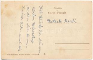 Höltövény, Heldsdorf, Halchiu; Obergasse. Foto Keresztes / utcakép, üzlet / street view, shop (EK)