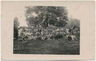1928 Marosvécs, Wetsch, Brancovenesti; csoportkép / group picture. photo (EB)