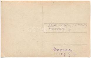 1928 Marosvécs, Wetsch, Brancovenesti; csoportkép / group picture. photo (EB)