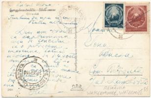 1950 Békás-szoros, Cheile Bicazului; Oltárkő, vízimalom. Idegenforgalmi Iroda kiadása / Piatra Altar...