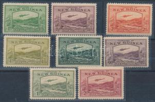 1939 Repülő sor 8 klf értéke Mi 132-134, 136-137, 139-141 (Mi EUR 215.-)