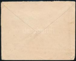 1922 Levél 9 db bélyeggel / Cover with 9 stamps to Graz