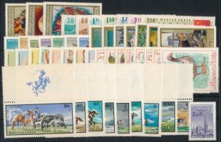 Kis tétel stecklapon az 1960-as évekből, benne teljes sorok