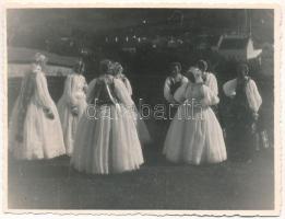 Szászbudak, Deutsch-Budak, Budacu Sasesc, Budacu de Jos; Sachsen Tracht / szász népviselet / Saxon folklore. photo (11,7 x 9 cm) (non PC)