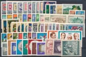 Kis tétel stecklapon az 1970-es évekből, benne teljes sorok