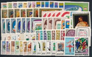 Kis tétel stecklapon az 1970-es évekből, benne teljes sorok