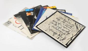 9 darab irodalmi feldolgozásokat tartalmazó bakelit.