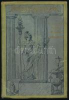 Szemák István: Képek Róma őskorából. Bp., 1895, Nagy Sándor-ny., 2 sztl. lev.+ 73+(1) p. Kiadói aranyozott, illusztrált egészvászon-kötés, kissé viseltes, kopottas borítóval, helyenként kissé sérült, foltos lapokkal, tulajdonosi névbejegyzéssel.